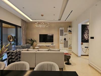 Living Room Image of 1950 Sq.ft 4 BHK Apartment / Flat for sale in Mantra Mirari, Mundhwa Pune for Rs. 26500000