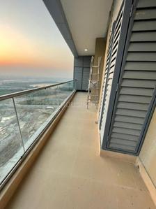 Balcony Image of 1380 Sq.ft 2 BHK Apartment / Flat for rent in Supertech Supernova, Sector 94 Noida for Rs. 56000