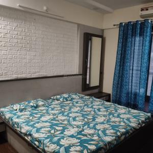 Bedroom Image of 1350 Sq.ft 2 BHK Apartment / Flat for rent in Pramukh Gardens, Park City Silvassa for Rs. 20000