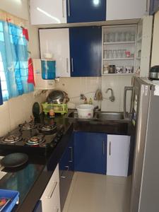 Kitchen Image of 930 Sq.ft 1 BHK Apartment / Flat for sale in Silicon City Sector K, Rau Indore for Rs. 3000000