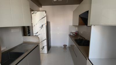 Kitchen Image of 1245 Sq.ft 3 BHK Apartment / Flat for rent in Hiranandani Pelican, Hiranandani Estate Thane for Rs. 93000
