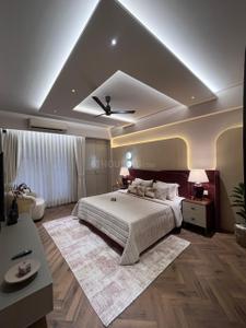 Bedroom Image of 1850 Sq.ft 3.5 BHK Builder Floor for sale in Gulnaar Serene, Singhpura Zirakpur for Rs. 17900000