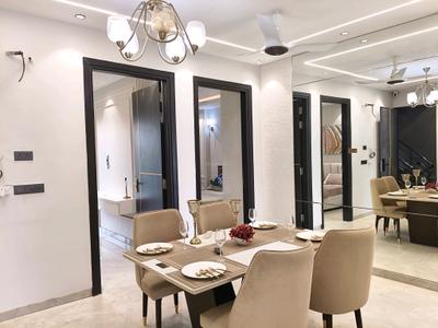 Dining Area Image of 1620 Sq.ft 3 BHK Builder Floor for sale in Paramount Luxury Anantraj, Sector 63 Gurgaon for Rs. 21500000