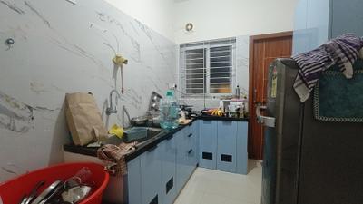 Kitchen Image of 650 Sq.ft 1 BHK Apartment / Flat for rent in Kaggadasapura Bengaluru for Rs. 24000