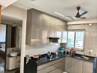 Kitchen Image of 1439 Sq.ft 3 BHK Apartment / Flat for sale in Gotri Vadodara for Rs. 11000000