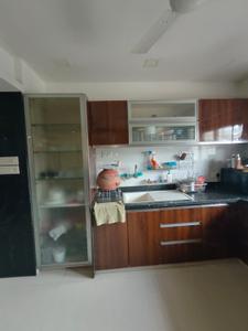 Kitchen Image of 3150 Sq.ft 4 BHK Apartment / Flat for sale in Sheladia Pushkar Apartments, Bodakdev Ahmedabad for Rs. 30000000