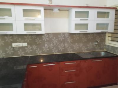 Kitchen Image of 1200 Sq.ft 2 BHK Apartment / Flat for rent in Bren Trillium, Rayasandra Bengaluru for Rs. 32000