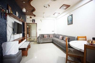 Living Room Image of 1053 Sq.ft 2 BHK Apartment / Flat for sale in Madhav Orchid, Odhav Ahmedabad for Rs. 5500000