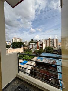 Balcony Image of 650 Sq.ft 1 BHK Builder Floor for rent in Akshayanagar Bengaluru for Rs. 18000