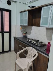 Kitchen Image of 600 Sq.ft 1 BHK Apartment / Flat for rent in Laabham Residency EWS LIG Block, Pipliyahana Indore for Rs. 14000