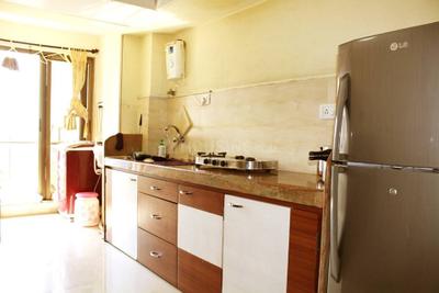 Kitchen Image of 2400 Sq.ft 4 BHK Apartment / Flat for sale in Transcon Flora Heights, Andheri West Mumbai for Rs. 97500000