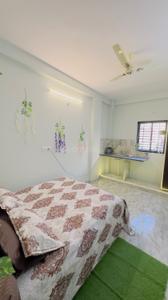 Bedroom Image of 455 Sq.ft 1 RK Builder Floor for rent in Indra Puri Colony Indore for Rs. 10000