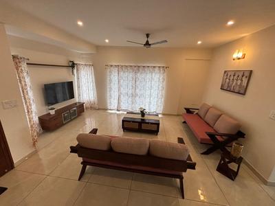 Hall Image of 2500 Sq.ft 3 BHK Apartment / Flat for rent in HBR Layout Bengaluru for Rs. 90000