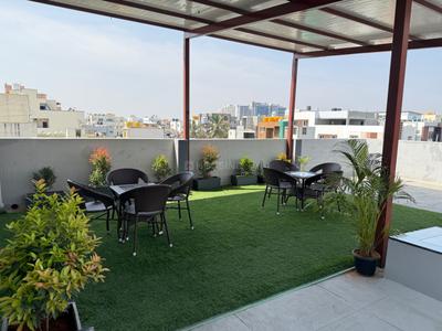 Balcony Image of 300 Sq.ft 1 BHK Apartment / Flat for rent in S.G. Palya Bengaluru for Rs. 22000