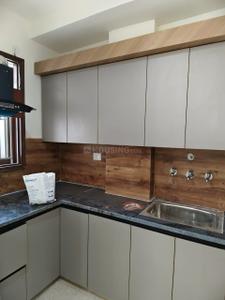 Kitchen Image of 540 Sq.ft 2 BHK Builder Floor for rent in Bindapur New Delhi for Rs. 15000
