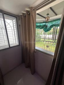 Balcony Image of 850 Sq.ft 1 BHK Apartment / Flat for rent in Althan Surat for Rs. 24000