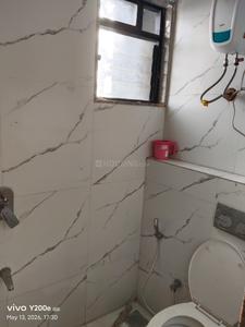 Bathroom Image of 1210 Sq.ft 2 BHK Apartment / Flat for rent in Happy Elegance, Vesu Surat for Rs. 23000