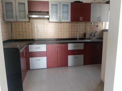Kitchen Image of 990 Sq.ft 2 BHK Apartment / Flat for sale in Bhandari Vermont, Wagholi Pune for Rs. 6500000