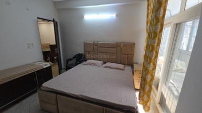 Bedroom Image of 1500 Sq.ft 2 BHK Builder Floor for rent in Vipul World, Sector 48 Gurgaon for Rs. 45000