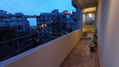 Balcony Image of 1500 Sq.ft 3 BHK Apartment / Flat for rent in Saddu Raipur for Rs. 38500