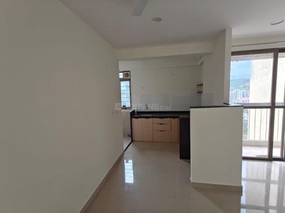 Kitchen Image of 1000 Sq.ft 3 BHK Apartment / Flat for rent in Enerrgia Skyi Manas Lake, Bhukum Pune for Rs. 25000