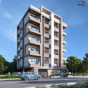 Image of 1150 Sq.ft 2 BHK Apartment / Flat for sale in Manish Nagar, Nagpur for Rs. 4850000