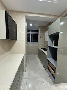 Kitchen Image of 1450 Sq.ft 3 BHK Apartment / Flat for rent in Sushma Chandigarh Grande, Gazipur Zirakpur for Rs. 40000