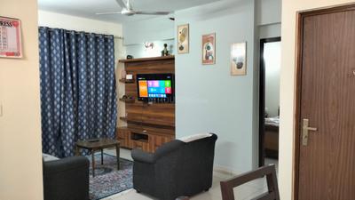 Hall Image of 1460 Sq.ft 3 BHK Apartment / Flat for rent in UKN Belvedere By UKN Airport District Phase 1, Navarathna Agrahara Bengaluru for Rs. 60000