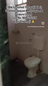 Bathroom Image of 985 Sq.ft 2 BHK Apartment / Flat for rent in Mirchandani Shalimar Swayam, Bhangarh Indore for Rs. 21000