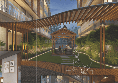 Image of 2025 Sq.ft 3 BHK Apartment / Flat for sale in Devsiddhi Felicia, Randesan, Gandhinagar for Rs. 9000000