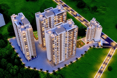 Image of 820 Sq.ft 2 BHK Apartment / Flat for sale in Ulhasnagar, Thane for Rs. 4499000