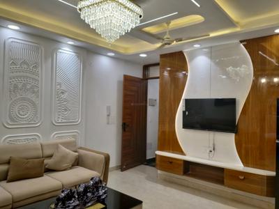 Living Room Image of 810 Sq.ft 3 BHK Apartment / Flat for sale in Hans Builders Floor, Dwarka Mor New Delhi for Rs. 5500000