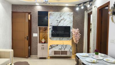 Hall Image of 730 Sq.ft 2 BHK Apartment / Flat for rent in Dwarka Mor New Delhi for Rs. 21000