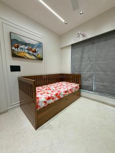 Bedroom Image of 2335 Sq.ft 3 BHK Apartment / Flat for rent in Shivalik Green View, Shantigram Ahmedabad for Rs. 60000