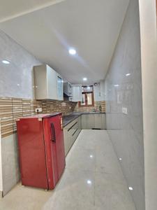 Kitchen Image of 1200 Sq.ft 3 BHK Builder Floor for rent in Rajpur New Delhi for Rs. 29000