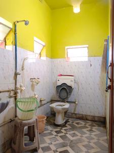 Common Bathroom One Image of 1600 Sq.ft 4 BHK Independent House for sale in Malancha Mahi Nagar Kolkata for Rs. 4200000