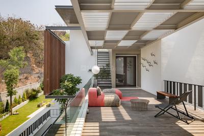 Balcony Image of 2500 Sq.ft 2 BHK Independent House for rent in Savvy Studioz, Gota Ahmedabad for Rs. 16500