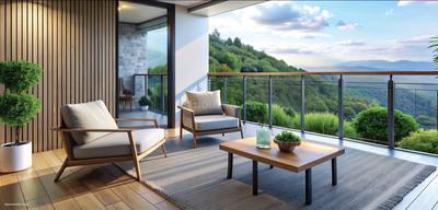 Balcony Image of 2040 Sq.ft 4 BHK Apartment / Flat for sale in Shewalewadi Pune for Rs. 24000000
