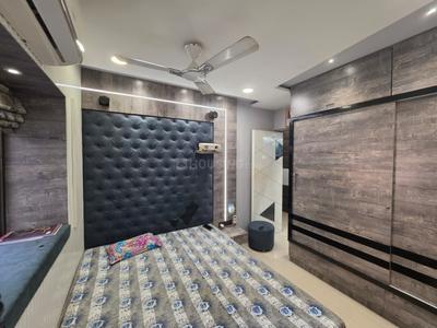 Bedroom Image of 1246 Sq.ft 2 BHK Apartment / Flat for sale in Happy Home Nakshatra Embassy, Palanpur Surat for Rs. 5200000