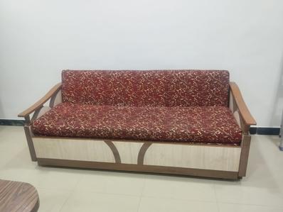 Bedroom Image of 670 Sq.ft 1 BHK Apartment / Flat for rent in Vashi Navi Mumbai for Rs. 40000