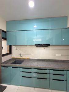 Kitchen Image of 3200 Sq.ft 4 BHK Apartment / Flat for rent in Apurva Aasthaa Onyx, Memnagar Ahmedabad for Rs. 60000