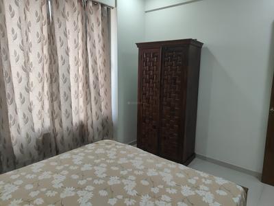 Bedroom Image of 2000 Sq.ft 3 BHK Apartment / Flat for rent in Tulsi Shyam Saanvi, Chandkheda Ahmedabad for Rs. 42000