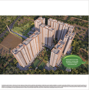 Image of 1323 Sq.ft 3 BHK Apartment / Flat for sale in Brigade Sanctuary, Thigala Chowdadenahalli, Bengaluru for Rs. 22000000