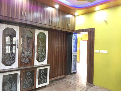 Bedroom Image of 1400 Sq.ft 2.5 BHK Independent House for rent in Dooravani Nagar Bengaluru for Rs. 35000