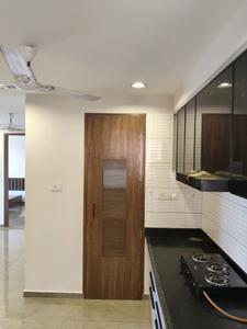 Kitchen Image of 1172 Sq.ft 3.5 BHK Apartment / Flat for rent in Malabar Exotica, Vaishno Devi Circle Ahmedabad for Rs. 43000