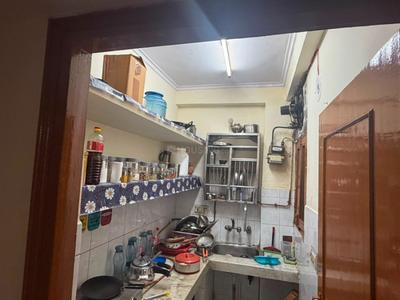 Kitchen Image of 630 Sq.ft 1 BHK Builder Floor for rent in Dilshad Garden New Delhi for Rs. 20000