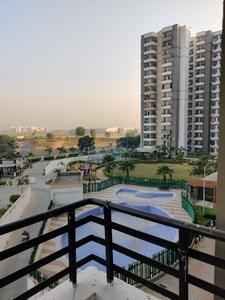 Balcony Image of 1164 Sq.ft 2 BHK Apartment / Flat for rent in Stellar MI Citihomes, Omicron III Greater Noida for Rs. 21000