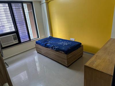Bedroom Image of 900 Sq.ft 2 BHK Apartment / Flat for rent in Greenfield Apartments, Kandivali East Mumbai for Rs. 55000