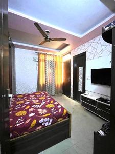 Bedroom Image of 1000 Sq.ft 3 BHK Builder Floor for rent in Sector 24 Rohini New Delhi for Rs. 25000
