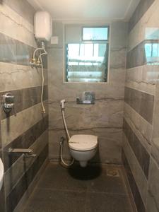 Common Bathroom Image of 750 Sq.ft 2 BHK Apartment / Flat for sale in Space Residency, Mira Road East Mira Bhayandar for Rs. 10500000